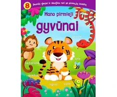 KNYGA Mano pirmieji gyvūnai (su 8 garsais)