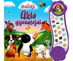 KNYGA "Mažieji ūkio gyventojai. Su 18 garsų"