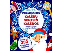 Pirmosios Kalėdų Senelio Kalėdos. Veiklos knyga su lipdukais