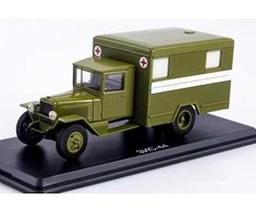 Sanitarinio sunkvežimio "Zis-44" modelis, 3+