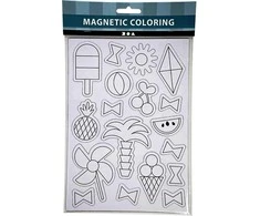 Dėlionė CREATIV Spalvinami magnetukai "Spalvota vasara", 3+