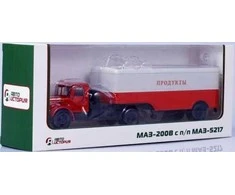 Vilkiko „Мaz-200V su pusbriekabe Мaz-5217” modelis, 3+