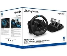 Žaidimų vairas "Logitech G923 trueforce sim racing wheel for PS5, PS4, PC"