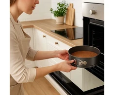 Winder Home Apvali torto kepimo forma 21 cm – nelimpanti, plieninė