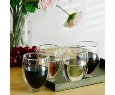 Winder Home dvigubų sienelių stiklinės , 4 vnt., 350 ml (kavai ir arbatai)