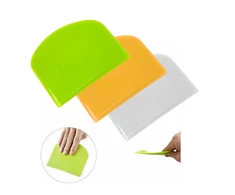 Winder Home Plastikinių tešlos peilių rinkinys (3 vnt.) – žalias, baltas, geltonas