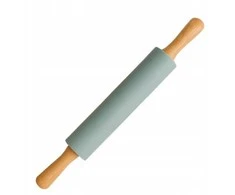 Winder Home Silikoninis tešlos kočėlas 43 cm – didelis, nelimpantis virtuvės įrankis, mėlynas