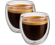 Winder Home Termo stiklinė 250 ml latte kavai su dvigubomis sienelėmis – 1 vnt.