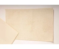 Winder Home Vonios kambario kilimėlis „Noodles short“ – smėlio spalvos, minkštas ir neslystantis, 50 × 80 cm