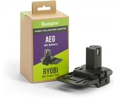 Adapteris Badaptor AEG akumuliatoriui prie Ryobi 18V įrankio