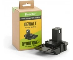 Adapteris Badaptor DEWALT XR akumuliatoriui prie Ryobi 18V įrankio