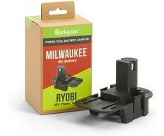 Adapteris Badaptor MILWAUKEE akumuliatoriui prie Ryobi 18V įrankio