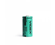 Akumuliatorius 16340 VIDEX (1 vnt.) Li-Ion 3.7V 800mAh (dėžutėje)
