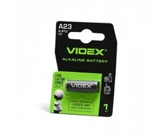 Baterija A23 / E23A VIDEX (2 vnt.) Alkaline, 12V, 55mAh