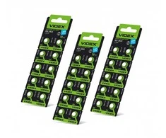 Baterijos AG4 / LR626 VIDEX (30 vnt.) 1.5V Alkaline 20mAh