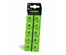 Baterijos AG7 / LR926 VIDEX (30 vnt.) 1.5V Alkaline 45mAh