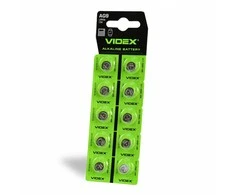 Baterijos AG9 / LR936 VIDEX (30 vnt.) 1.5V Alkaline 60mAh
