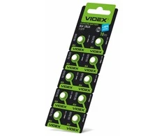 Baterijos AG4 / LR626 VIDEX (30 vnt.) 1.5V Alkaline 20mAh