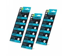 Baterijos VIDEX CR1225 (15 vnt.) 3V Lithium 48mAh
