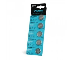 Baterijos VIDEX CR2016 (15 vnt.) 3V Lithium 80mAh