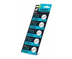 Baterijos VIDEX CR2016 (15 vnt.) 3V Lithium 80mAh
