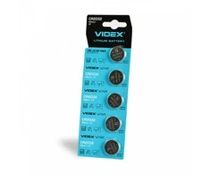Baterijos VIDEX CR2032 (15 vnt.) 3V Lithium 220mAh