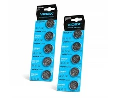 Baterijos VIDEX CR2430 (5 vnt.) 3V Lithium 290mAh
