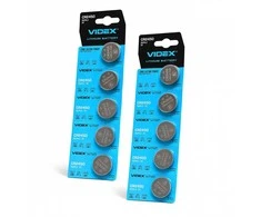 Baterijos VIDEX CR2450 (5 vnt.) 3V Lithium 290mAh
