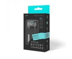 Baterijų įkroviklis UT201 įkraunamiems akumuliatoriams VIDEX Li-ion/IMR ir Ni-MH/Cd + Power bank