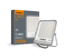 Didelės galios pramoninis LED prožektorius 150W 22 500Lm 5000K IP65 VIDEX VL-F2-1505G – 150W galia ir apsauga nuo įtampos svyravimų