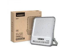 Didelės galios pramoninis LED prožektorius 400W 60 000Lm 5000K IP65 VIDEX VL-F2-4005G – Didžiulė 400W galia ir apsauga nuo įtampos svyravimų