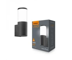 Fasadinis šviestuvas GU10, IP54 VIDEX VL-AR091B, juodas
