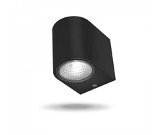 Fasadinis šviestuvas LED 3W, 270Lm 2700K, IP54 VIDEX VL-AR031-032B PELLE-Juodas (šiltai balta šviesa), juodas