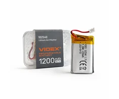 Akumuliatorius 3.7V 1200mAh VIDEX VLF-B102540-12 | sidabrinis – atsarginis ličio polimero akumuliatorius H046Z