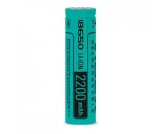 Įkraunama baterija VIDEX Li-Ion 18650, 2200mAh, 3,7V