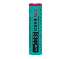 Įkraunama baterija VIDEX Li-Ion IMR 18650, 2800mAh, 20A high current