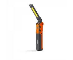 Įkraunamas darbo lempa su magnetu LED 10W + 5W, 400Lm 4000K, Li-ion 18650 2200mAh, VIDEX VLF-M044UV, su baltos, raudonos ir UV šviesos perjungimu