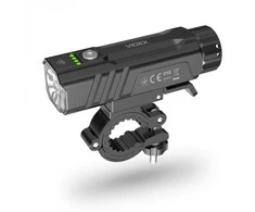 Įkraunamas dviračio LED žibintas 20W, 2000Lm 5000K, Li-ion 21700 4000mAh (keičiama į 18650), VIDEX VLF-BA286