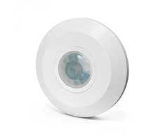 Judesio ir šviesos sensorius PIR 8m 10sec-15min 3-2000lx 360° IP20, VIDEX VL-SPC05W | baltas – Judesio aptikimas iki 8m atstumu ir platus 360° veikimo kampas