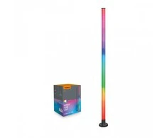 Toršeras LED 10W RGB+balta, sinchronizuotas su muzika ir valdomas nuotolinio valdymo pultu, VIDEX VL-TF20-RGB
