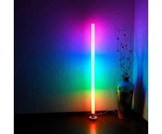 Toršeras LED 10W RGB+balta, sinchronizuotas su muzika ir valdomas nuotolinio valdymo pultu, VIDEX VL-TF20-RGB