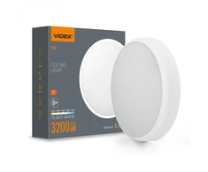 LED plafonas su judesio jutikliu 25-30W 3200Lm 2700-6500K IP44, VIDEX VL-CLR-300-2 | baltas – Automatinis judesio aptikimas