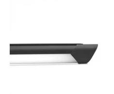 Lubinis šviestuvas Techninis linijinis šviestuvas LED 36W 600mm, 4000Lm 5000K, IP20 VIDEX VLE-BN-36065B (neutrali balta šviesa) vidaus patalpoms, juodas