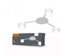 Lubinis šviestuvas 3 x GX53 lizdo LED lemputėms, IP20 VIDEX, baltas