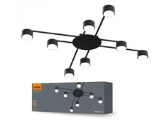 Lubinis šviestuvas 8 x GX53 lizdo LED lemputėms, IP20 VIDEX, juodas