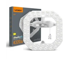 Lubinis šviestuvas LED modulis 32W, 4320Lm 3000-4000-6500K, VIDEX VL-MLC-32C, IP20 (šilta / neutrali / šalta balta šviesa)