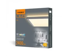 Lubinis šviestuvas Lubų šviestuvas Videx LED 24W, 2900Lm 4000K, baltas
