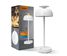 Naktinė lempa su Baltas Noise garsu, įkraunama, pritemdoma 8.5W 150Lm 4000K+RGB LiFePO4 1800mAh VIDEX VL-TF23W | balta – Įmontuota 10 raminančių melodijų ramiam miegui