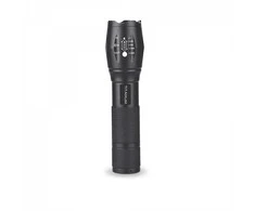 Žibintuvėlis LED 300Lm Titanum, įkraunamas, baterija Li-ion 18650 1200mAh, keičiama į 3xAAA