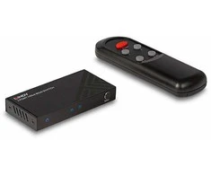 AV Jungiklis - LINDY 2 Prievadai HDMI 8K60 7680x4320 48Gbps Nuotolinis Valdymas